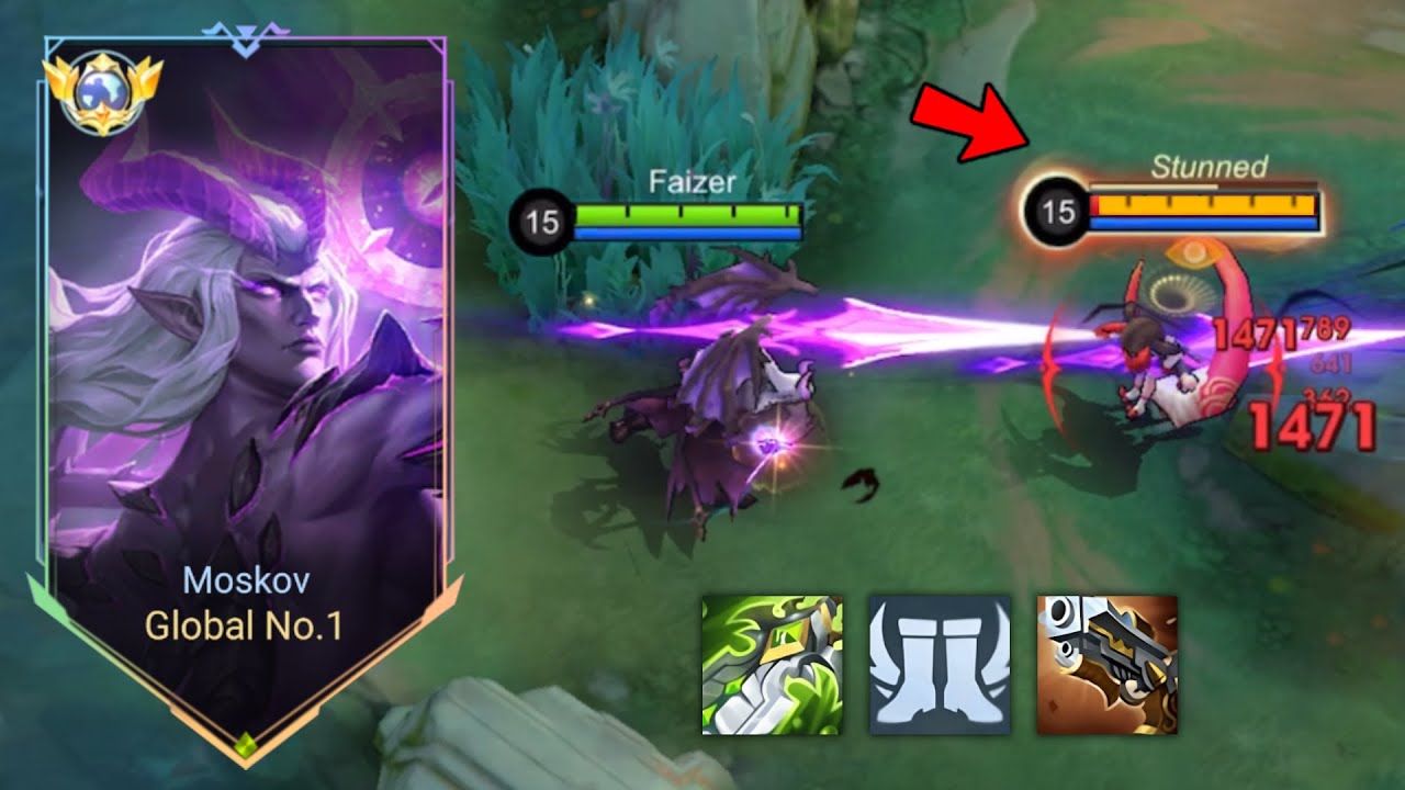 FINALLY! MOSKOV NEW BEST 1 HIT BUILD 2024 (recommended build) - MLBB ...