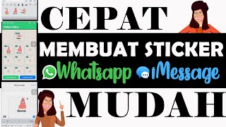MENAMBAHKAN STICKER WAJAH KE IMESSAGE & WHATSAPP GAMPANG screenshot 4