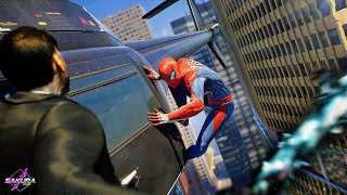 When Spider Man Turns the City Into a Movie Scene