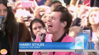 Sign Of The Times  Harry Styles  LIVE on The Today Show