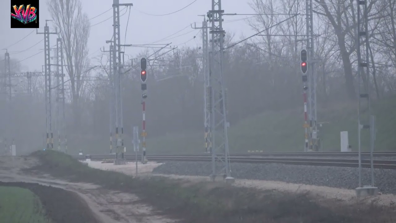 2025.12.08. 150-es vasútvonal: Nyílt vonalon Taksony közelében