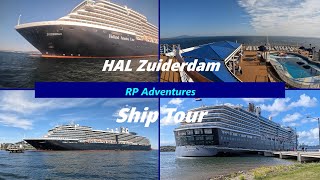 Holland America Line Zuiderdam Ship Tour
