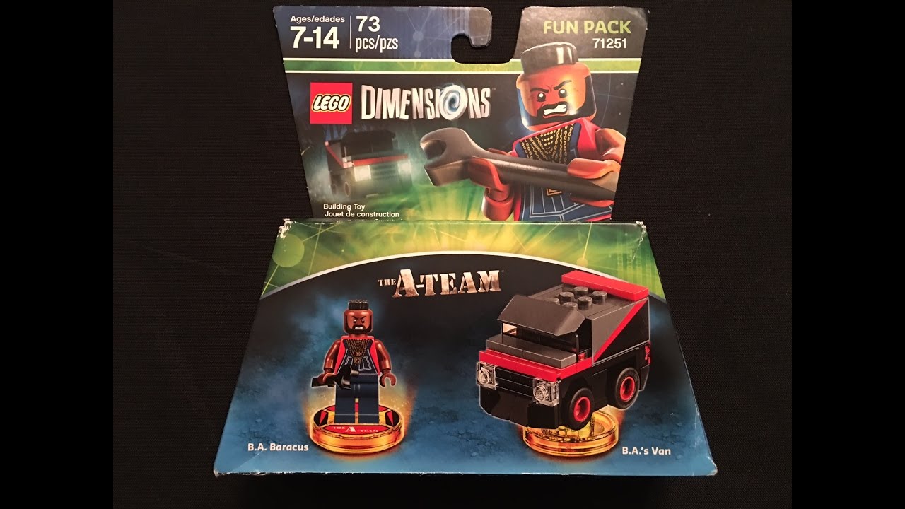 The A-Team Fun Pack Lego Dimensions Unboxing & Building