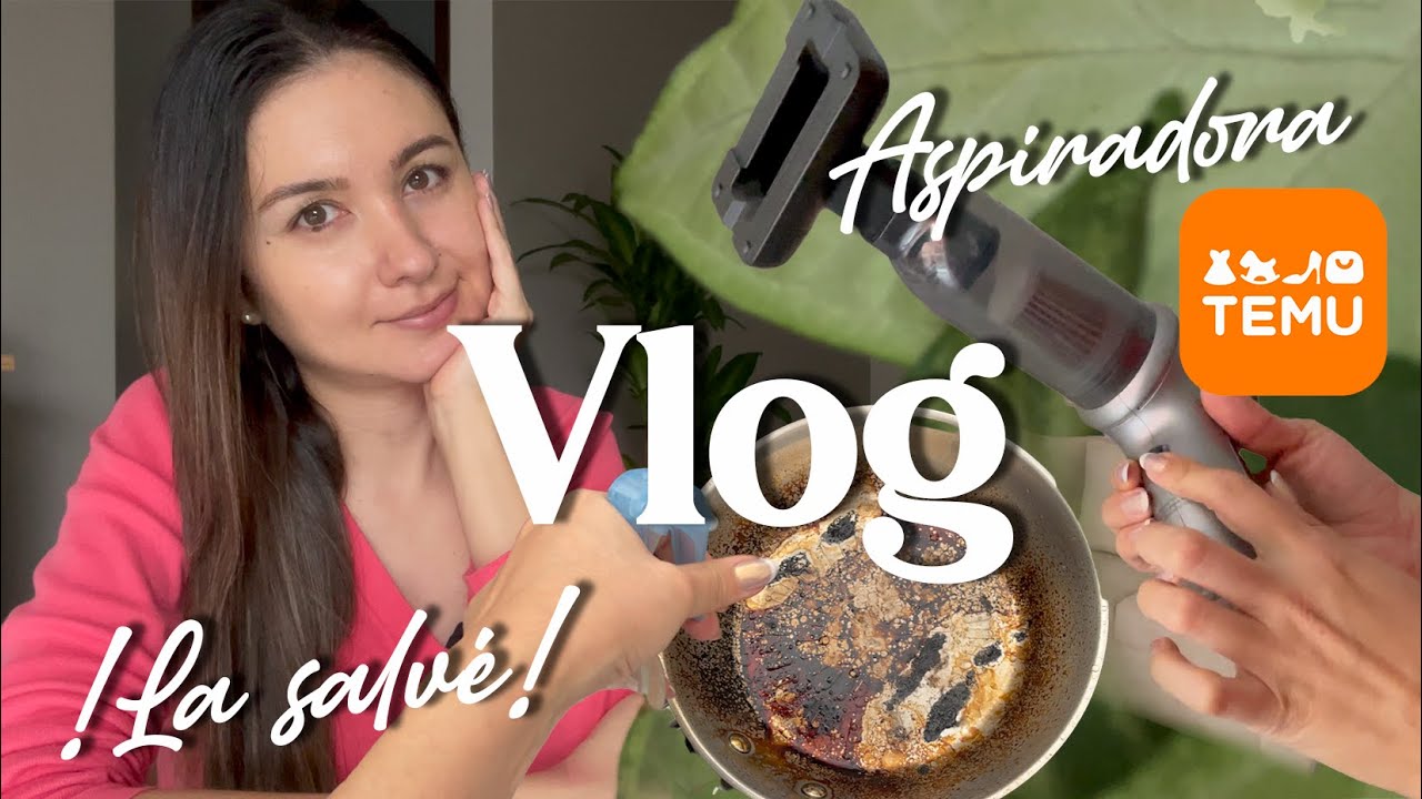 VLOG Probando la ASPIRADORA de #temu  | Día de SOL