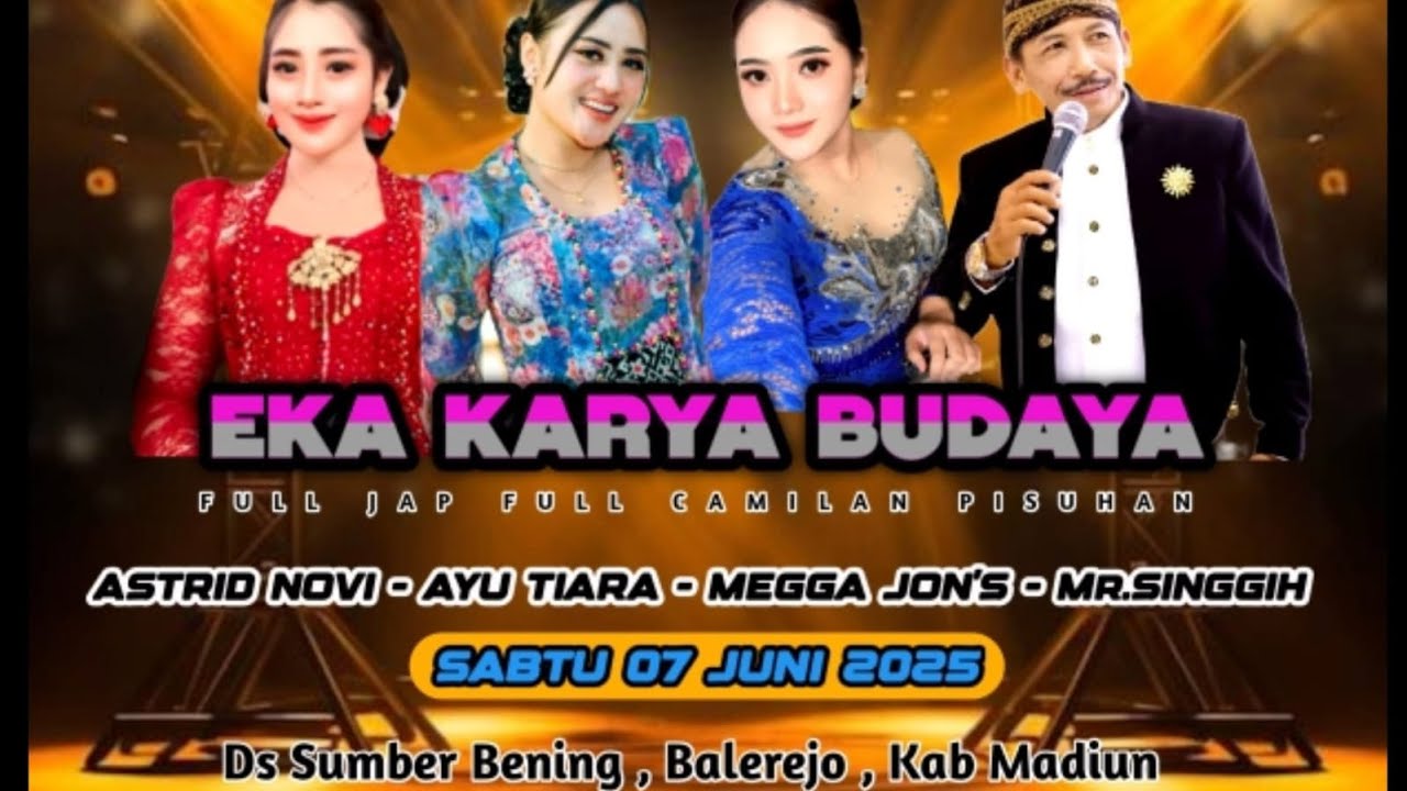 CS. EKA KARYA BUDAYA #live Ds. Sumberbening Balerejo Madiun. Tasyakuran Bpk Santoso / Bu. Suyati