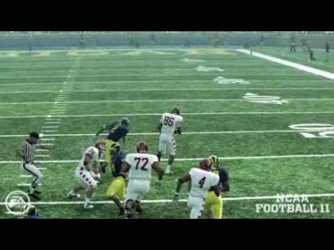 NCAA 11 Arcadians Season 3: Temple 40 #1 Michigan 22