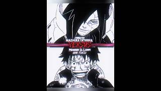 MADARA VS LUFFY // ONE PIECE VS NARUTO!! #shorts #viralvideo