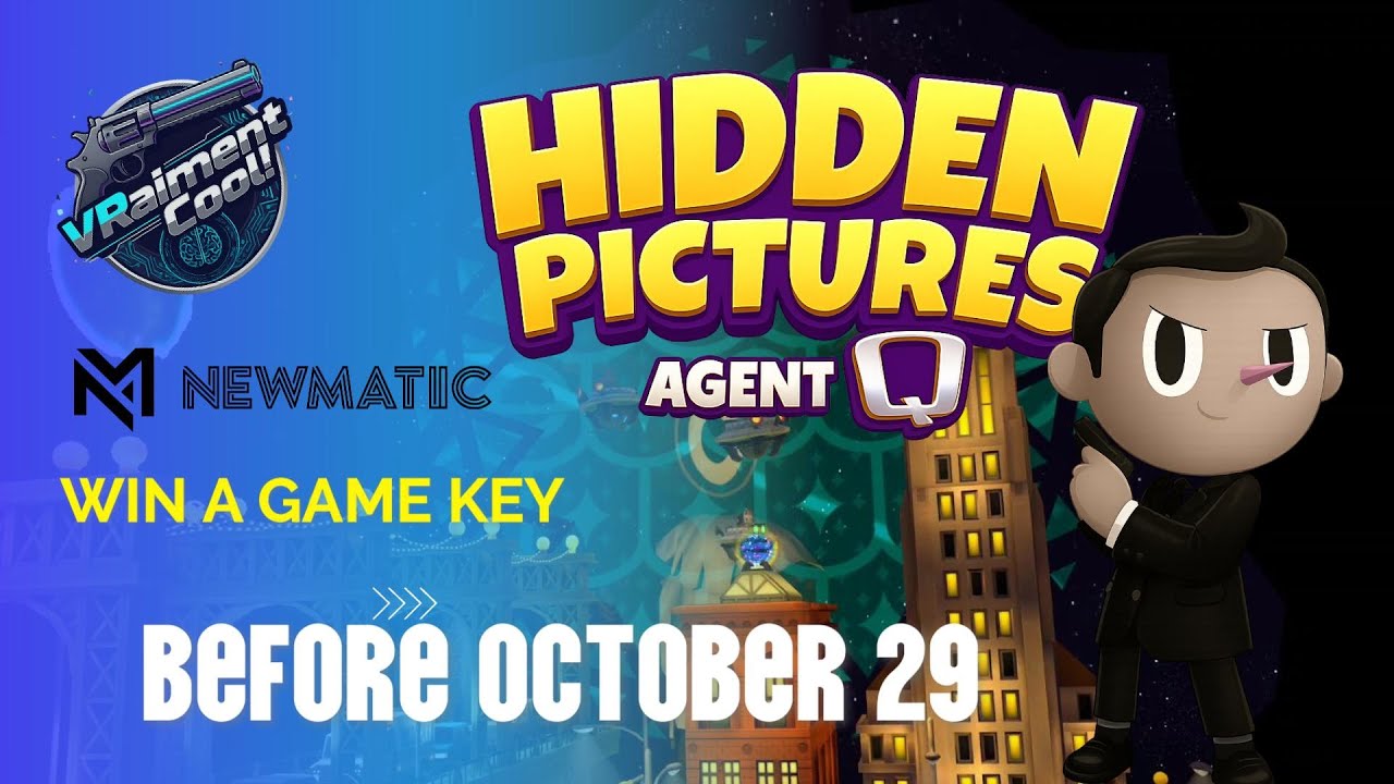 Win the game HIDDEN PICTURE AGENT Q
