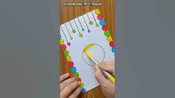 Cute New Year Card 💫| Happy New Year DIY Card #shorts #youtubeshorts #diy