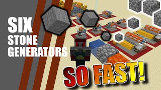 Celebrity 6 Stone Generators || Minecraft 1.21.11 Tutorial Profile