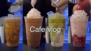 sub) 시청각 사로잡는 음료 모음집 | 카페 브이로그 | cafe vlog | asmr | 컴포즈알바 | 컴포즈브이로그 | 컴포즈커피 | 카페알바 | nobgm | 4K