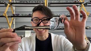 less than human 8289 & アンダーリム掛け比べ Hamaya movie
