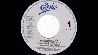 Western Block Introducing Terri Symon - Right Here Right Now (1990) (12" Extended Version)