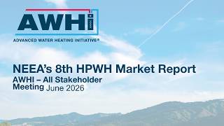 NEEA's 8th HPWH Market Progress Evaluation Report