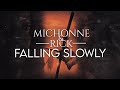 Michonne  rick  falling slowly for porttributes