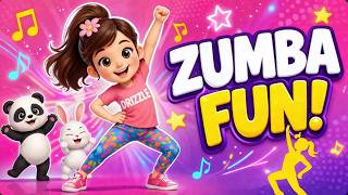 Zumba Dance for Kids 💃 | Kids Zumba Fun with Drizzle