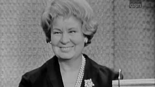 What's My Line?  Hedda Hopper; Shirley Booth; Steve Lawrence [panel] (Mar 10, 1963)