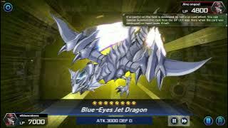 Yu Gi Oh!  Master Duel 2024 | BLUE EYES JET DRAGON & BLUE EYES WHITE DRAGON SUMMON VICTORY ONLINE