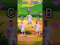 Focus 🧐 test ⚽and Ronaldo #focustestforgenius #support #shortvideo