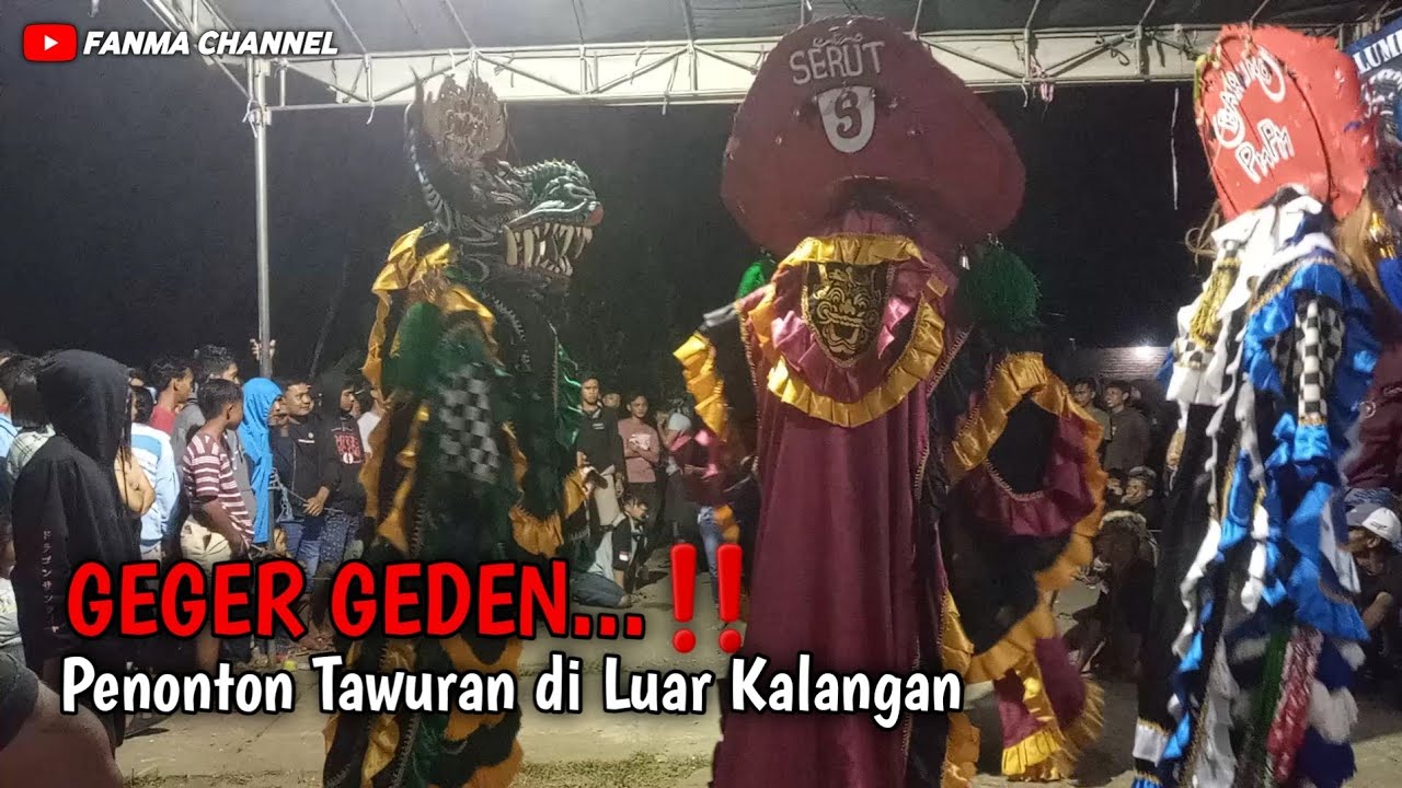 Geger Geden‼ Penonton Tawuran di Luar Kalangan - Turonggo Adi Saputro Tamban Tambakrejo 2022