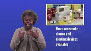 Fire Safety for the Deaf and Hard of Hearing: Smoke Detectors