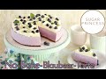 Erfrischende Blaubeertorte ohne Backen / No Bake Torte mit Blaubeeren | Rezept von Sugarprincess