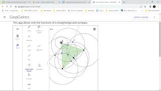 Incenter in Geogebra