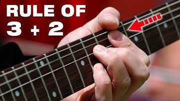 Unlock The ENTIRE Fretboard With the "3 + 2" Rule!