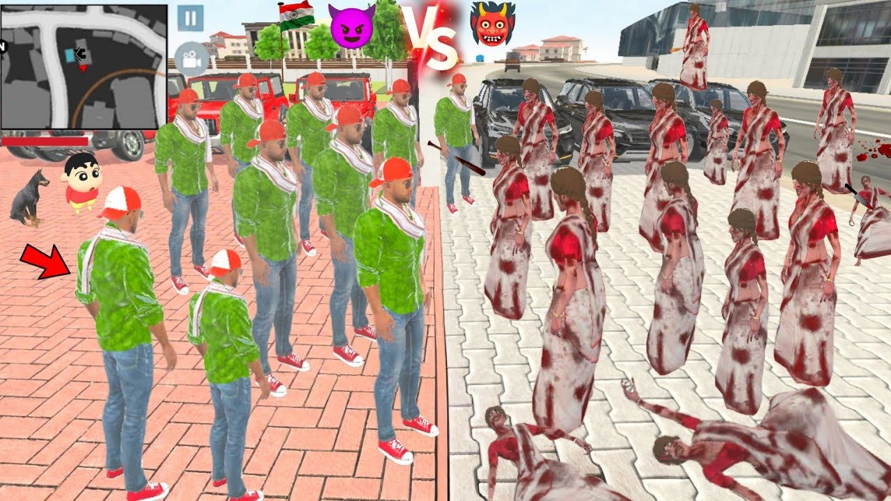 Franklin ki Ladayi Hogyi Kamla Gang se 😱😡 in Indian Theft Auto Simulator | New update 🤩💥