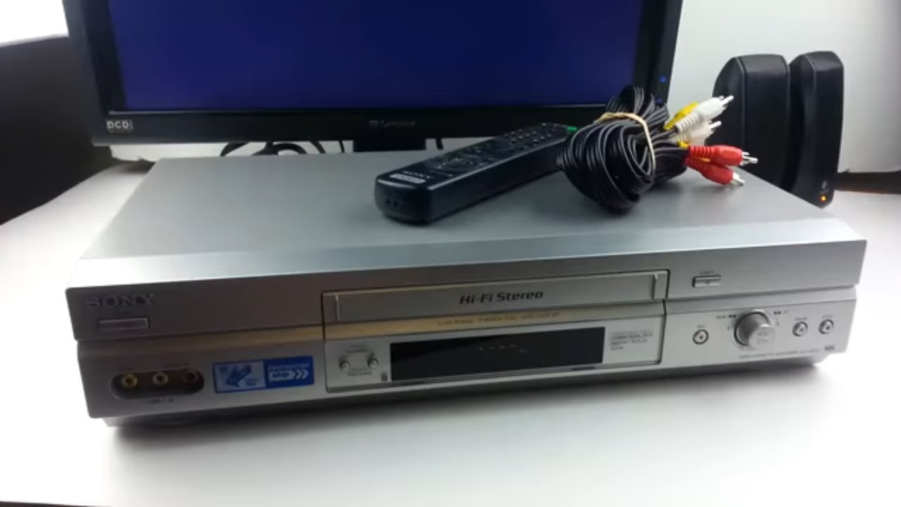 Sony SLV-N750 VCR Video Tape Player Silver w/ Remote & Cords Tested Ebay Showcase Sold!