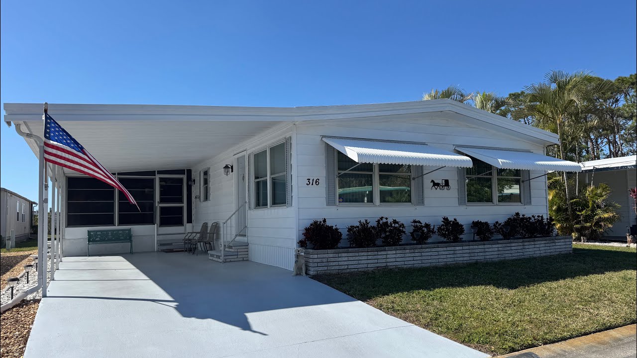 Просторная и готовая к заселению мобильная квартира по цене 55 000 долларов США | 316 Avocado St,...