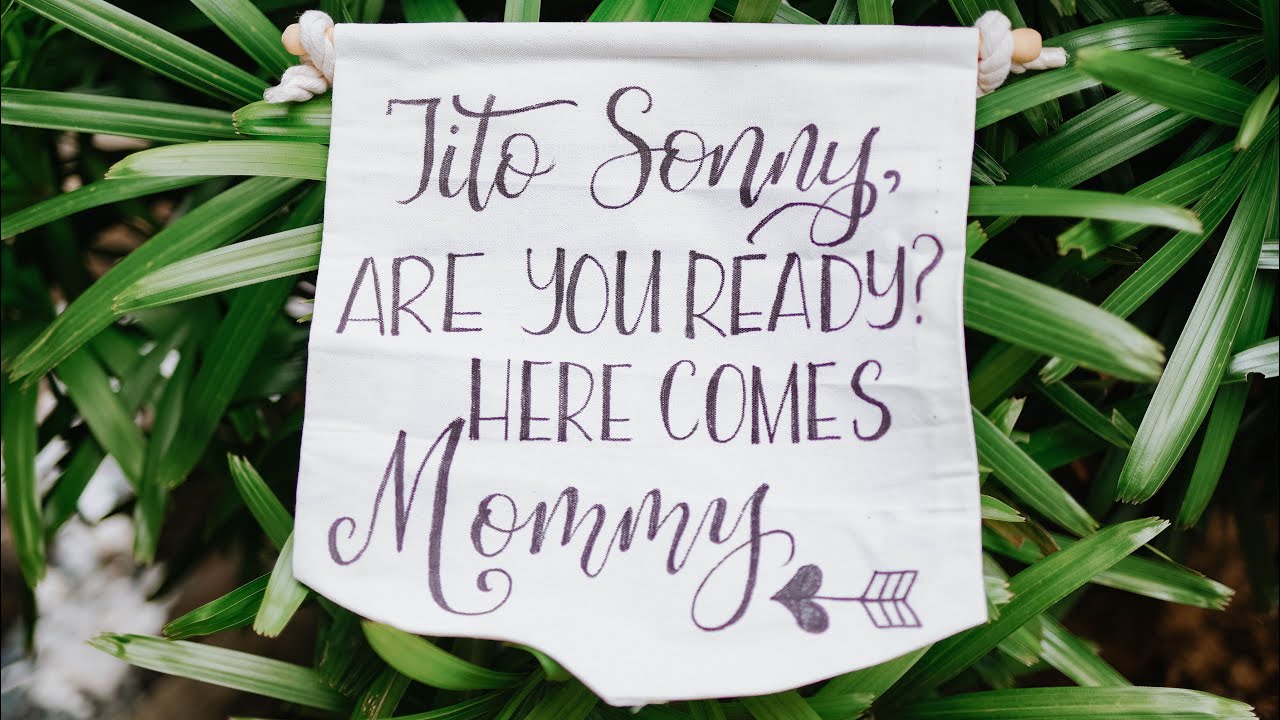 Wedding highlights for Dr. Geraldine Zamora & Dr. Lauro Abrahan IV by