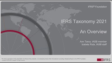 Introducing the IFRS Taxonomy 2021