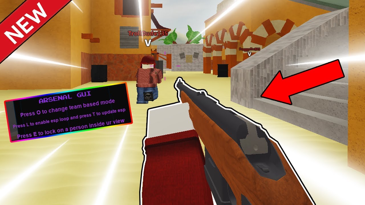 New Manual Aimbot Esp Script In Arsenal Roblox Youtube - roblox arsenal esp