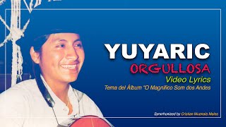 Video thumbnail of "Yuyaric - Orgullosa (Video lyrics)"