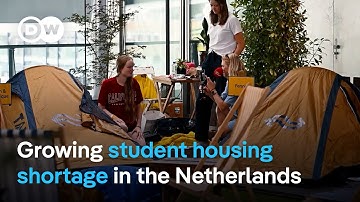 Netherlands: Students living in tents amid housing crisis | Focus on Europe
