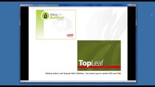 XMetaL and TopLeaf -- Making DITA publishing easy