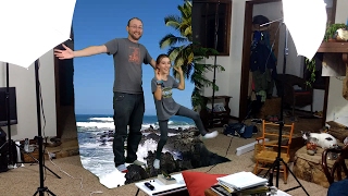 Ni aĉetis verdan fonon / We bought a green screen