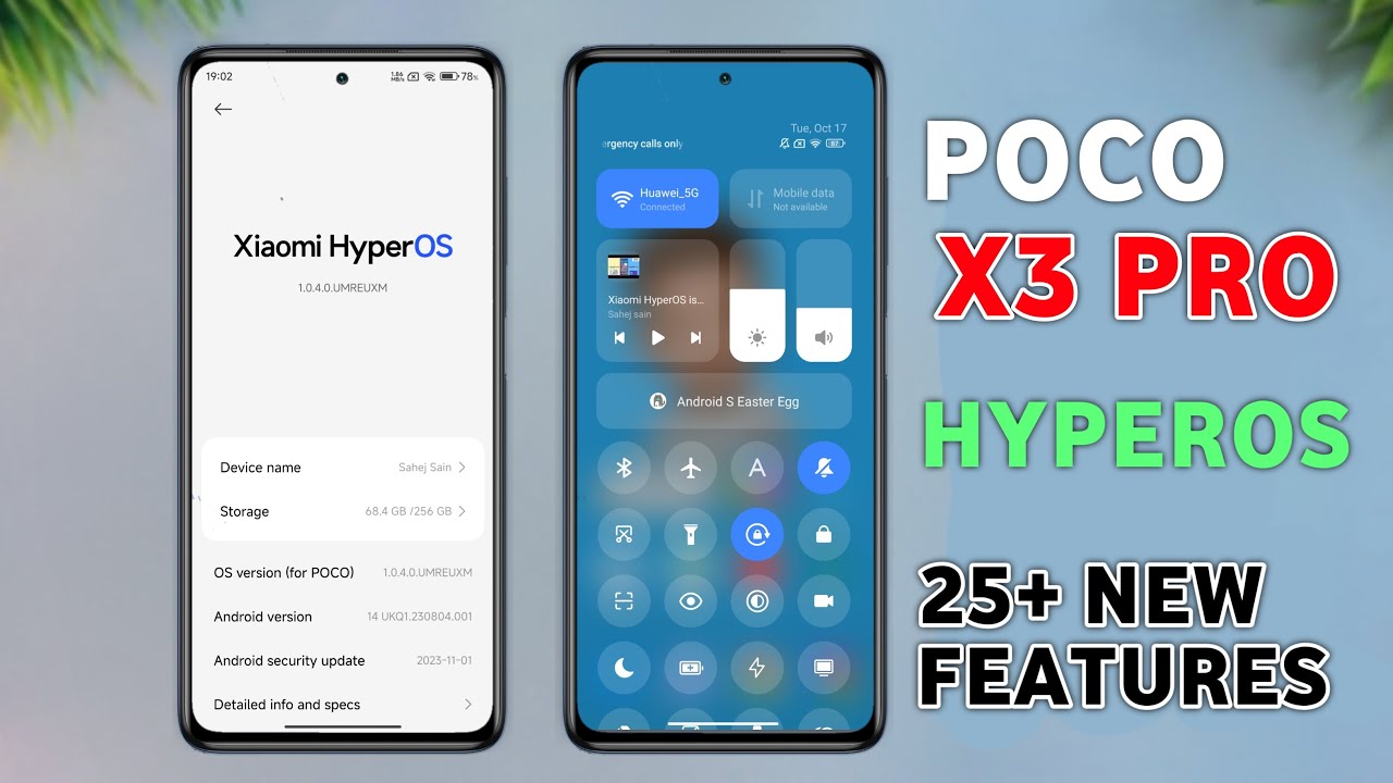 Poco X3 Pro HyperOS Update 25+ Hidden Features Poco X3
