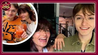 Helena Christensen pays tribute to her 'magical' lookalike son Mingus, 22, in Mother's Day post