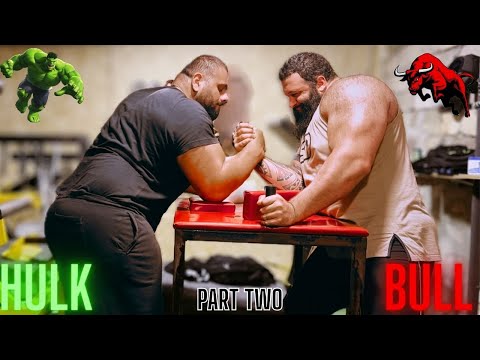 Levan Feels No Pain! [HULK X BULL- Day Two]+Armwrestling Lessons For @GeorgianBull