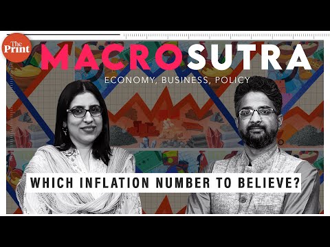 Why is one measure of inflation moving up & another going down