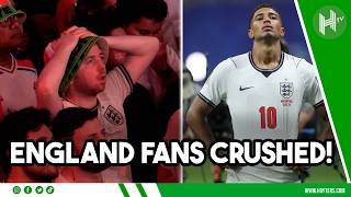 England fans DISTRAUGHT after Argentina World Cup loss