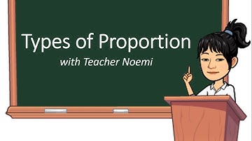 Types of Proportion (Tagalog) with Teacher Noemi