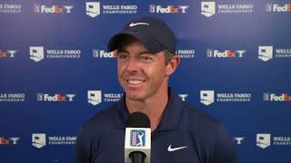 Rory McIlroy Saturday Flash Interview 2024 Wells Fargo Championship ©️ PGA Tour
