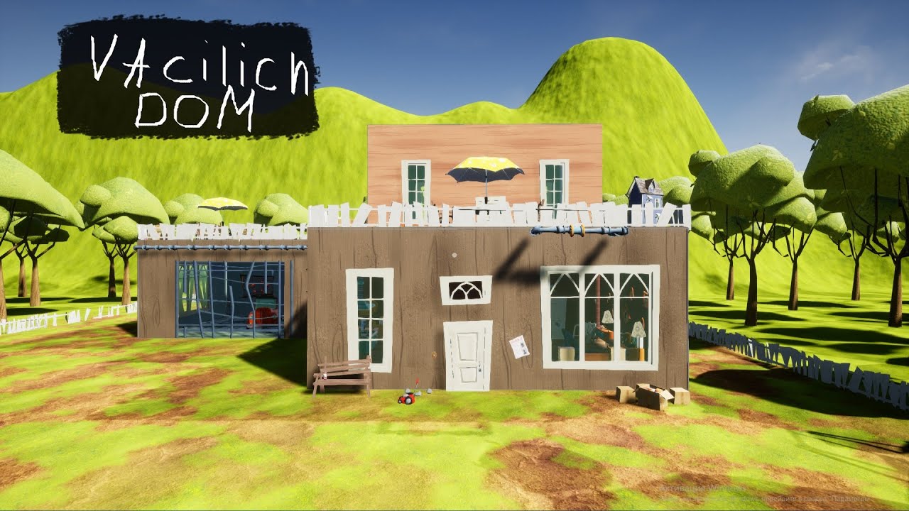Dom's Hello Hello Neighbor Mod Kit прохождение мода vasilich dom - YouTube