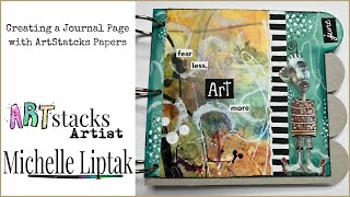 Journal Page Using ArtStacks Papers