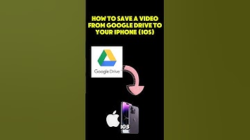 How to Save a Video from Google Drive to Your iPhone iOS