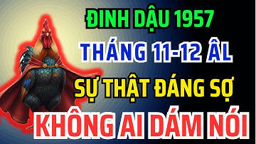 SỰ THẬT ĐÁNG SỢ Mà Không Ai Dám Nói Về Đinh Dậu 1957 2 Tháng Cuối 2025 - Bỏ qua lỡ cả 1 đời !