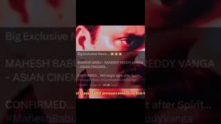 #maheshbabu #devil #varanasi #sandeepreddyvanga #update